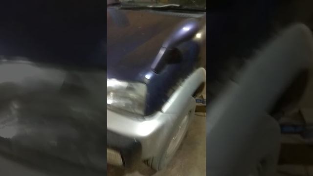 полный привод Дайхатсу териос на подъёмнике.