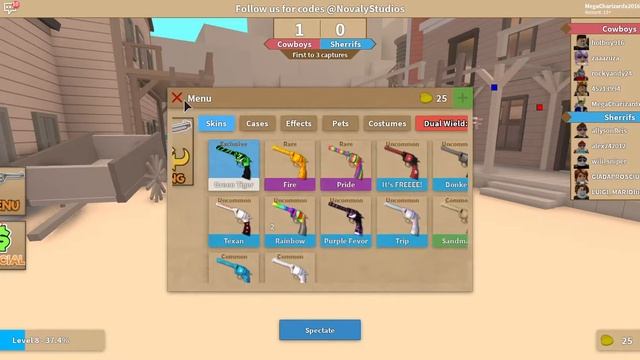 10 EXCLUSIVE CODES! (Roblox Wild Revolvers) смотреть онлайн