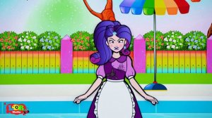 Cartoon - Paper Dolls Dress Up - Costume Poor Angels Rapunzel Boyfriend Regret Dress