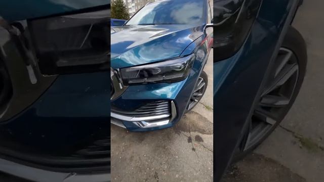 Джили манжаро роскошь по Китайски #shortsvideo #авто смотреть онлайн