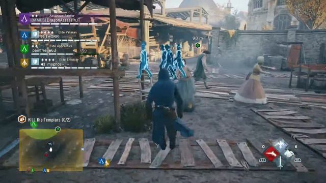 Assassin's Creed Unity pro co-op PS5 gameplay. смотреть онлайн