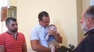 Крестины Марка. Церковь Сурб хач. Ростов-на-Дону. Крестины в армянской церкви.