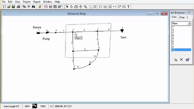 EPANET Tutorial - Editing Elements | Hydraulic Modeling смотреть онлайн