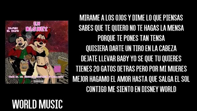 En Disney | Jamby El Favo | | Letra | смотреть онлайн