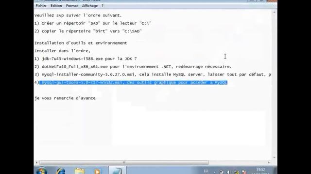 Eclipse Birt TP 1 préparation de l'environnement смотреть онлайн