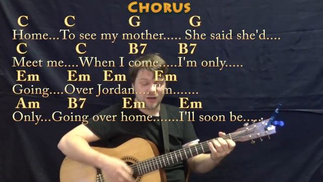 Wayfaring Stranger (Traditional) Strum Guitar Cover Lesson in Em with Chords/Lyrics смотреть онлайн
