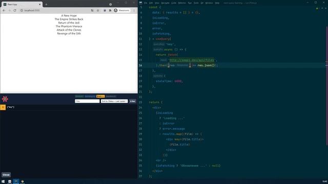 08. устанавливаем через сколько считать данные устаревшими | react-query смотреть онлайн