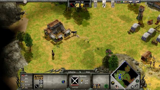 Age of Mythology: Extended Edition. M 5 - Just Enough Rope. Campaign. Difficulty - Titan. смотреть онлайн