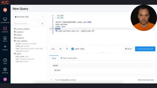 Выбираем нужный JOIN | Симулятор SQL | karpov.courses