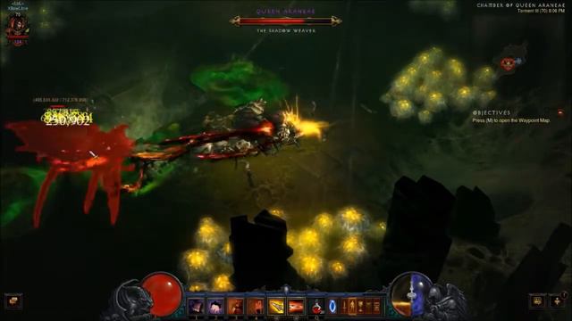 DIABLO 3 : RoS - SEASONAL DEMON HUNTER - ACT I - BOSSES - TORMENT III смотреть онлайн