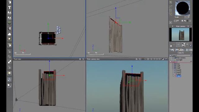 How to Build a Structure With Just One Board (Blender3d/Vue) смотреть онлайн