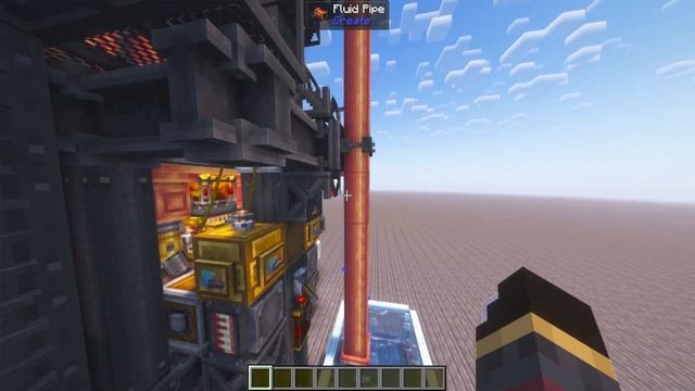 Amazing Looking Steam Engine In Minecraft Mk II | Create Mod | Minecraft смотреть онлайн