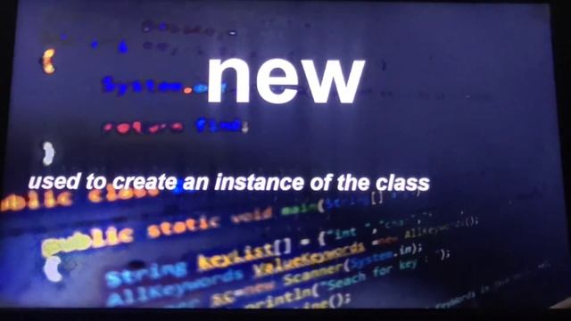 list of all keywords in java смотреть онлайн