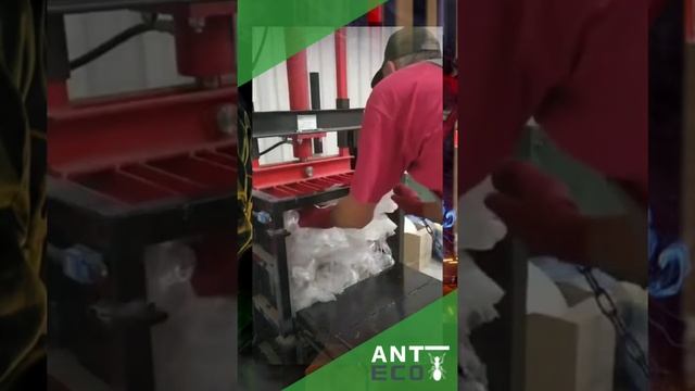 Огляд преси для вторинної сировини компанії Антеко зусиллям 5 тонн смотреть онлайн