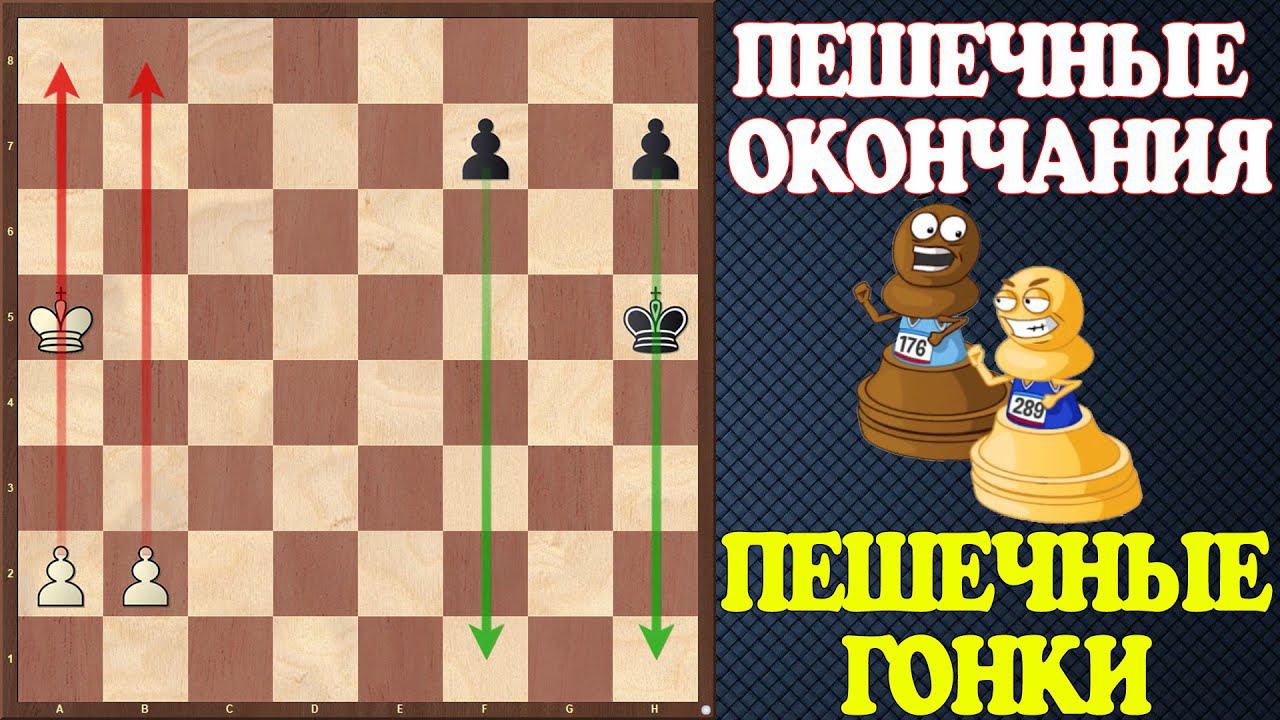 Шахматы. Учебник эндшпиля №11. Пешечные окончания. Пешечные гонки смотреть онлайн