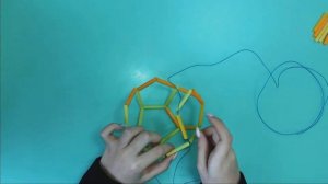 КАК СДЕЛАТЬ ДОДЕКАЭДР ИЗ ТРУБОЧЕК || МНОГОГРАННИКИ || 2020