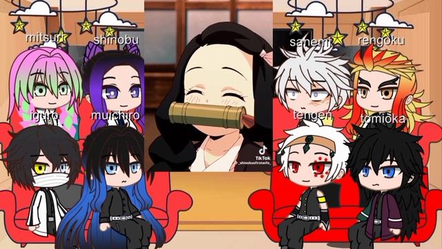 The Hashiras react to Tanjiro and Nezuko | Season 3 | RE-UPLOADED | GACHA | Demon Slayer | GCRV | смотреть онлайн