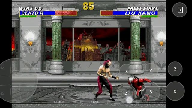 Играю в Мортал Комбат 3 смотреть онлайн