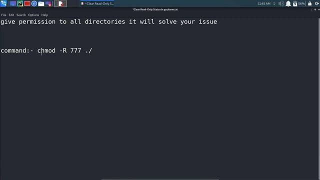 Clear read-only status error in pycharm solved смотреть онлайн