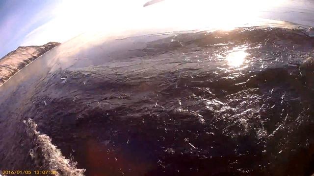 Байкал LIVE_Ольхонские Ворота, дорога с острова на материк смотреть онлайн