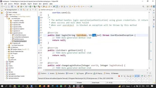 Spring implementation of controller and UI Day 16 смотреть онлайн