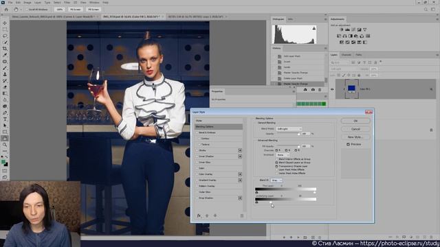 3 способа работы с яркостной маской - Кривые в Adobe Photoshop - 09 смотреть онлайн