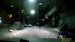 паркуюсь у дома