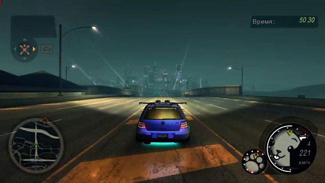 Need for speed Underground 2 Redux. Прохождение сюжета, 12 часть. завершение 4 этапа - Промзона. смотреть онлайн