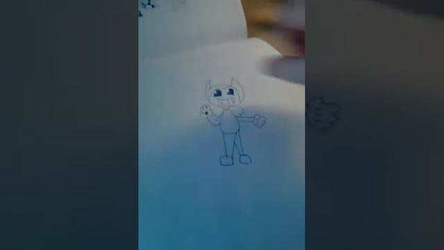 Всем привет!😊 рисую бенди из игры бенди и чернильная машина смотреть онлайн