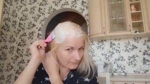 ВТОРОЙ ЭТАП ОКРАШИВАНИЯ.ТОНИРОВАНИЕ ВОЛОС.КРАСКА estel white balance 12.65