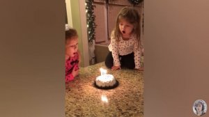 Baby Crying Because of Blowing Candles FAILS #3 ★ Funny Babies Blowing Candle Fail