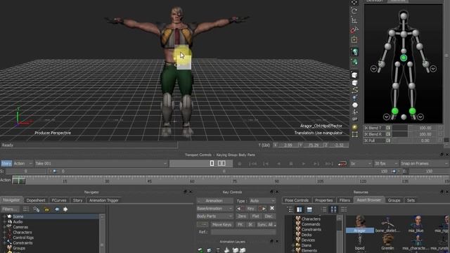 Motionbuilder базовый курс на РУССКОМ ЯЗЫКЕ! Урок 5 -- Контроль позы смотреть онлайн