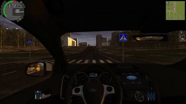 City Car Driving | 2012 Ford Focus ST смотреть онлайн