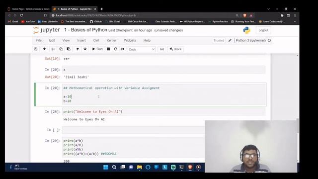 Session 2 - Basics Of Python смотреть онлайн