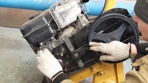 сделал задний ход | самодельный механизм заднего хода для культиватора