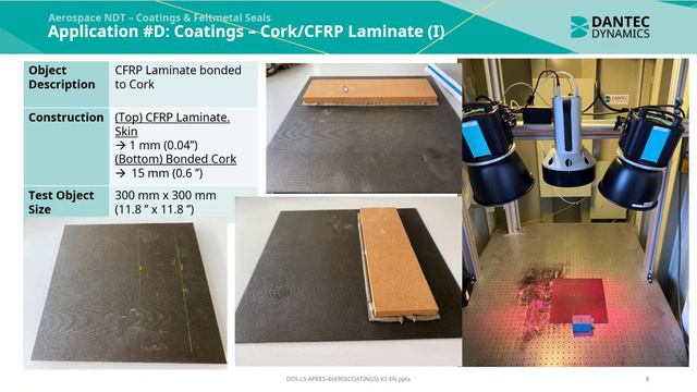 Laser Shearography Applications In Aerospace NDT: Coatings & Feltmetal Seals