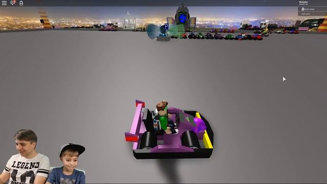 КАРТИНГ в ROBLOX или СТРАННЫЕ ГОНКИ ИЗ МЕКСИКИ! смотреть онлайн