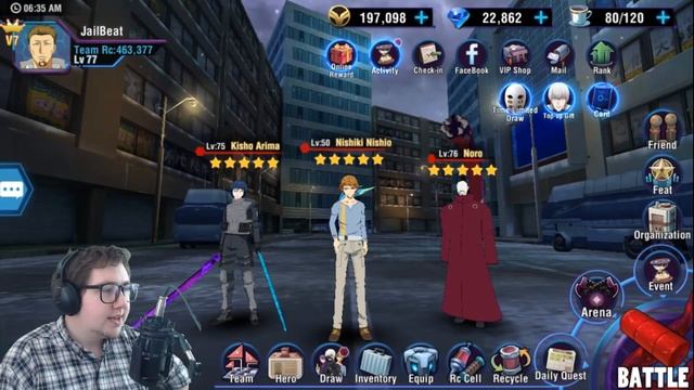 THE VALUE OF NR : NISHIKI NISHIO! | Tokyo Ghoul Dark War - Android смотреть онлайн