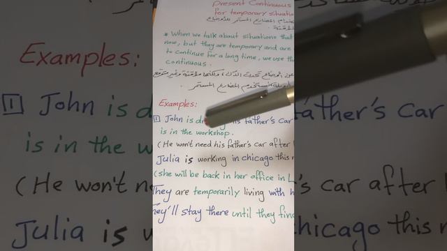 Present Continuous for temporary situations смотреть онлайн