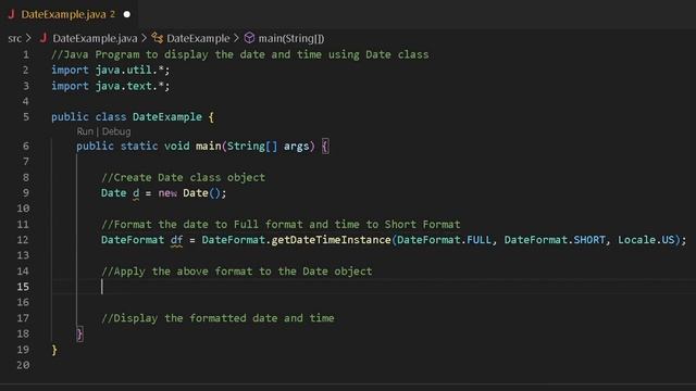 Java Program to Display the Date and Time Using Date class ( No talk, just code) смотреть онлайн