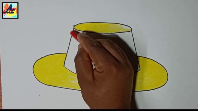 how to draw hat for kids//how to draw cap//hat drawing//how to draw hat easy//drawing for kids|| смотреть онлайн