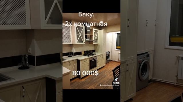 2х комнатная квартира в Баку за 80 000$. проспект Азадлыг. смотреть онлайн