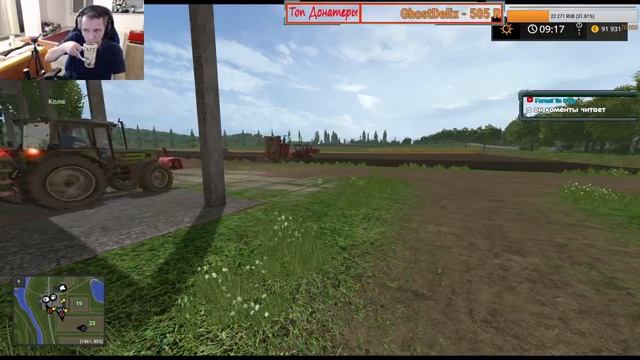 Виртуальный фермер в игре ,,Farming Simulator 17,, №10 смотреть онлайн