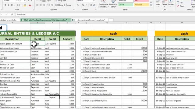 FULLY AUTOMATIC ACCOUNTING SOFTWARE IN EXCEL G-JOURNAL LEDGER TRIAL BALANCE PROFIT & LOSS B-SHEE смотреть онлайн