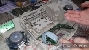 CD-MP3 магнитола Panasonic RX-ES23, профилактика. №310