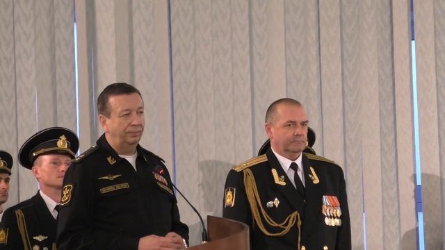 Присвоение воинского звания КОНТР-АДМИРАЛ капитану 1 ранга Гринкевич А.П. смотреть онлайн