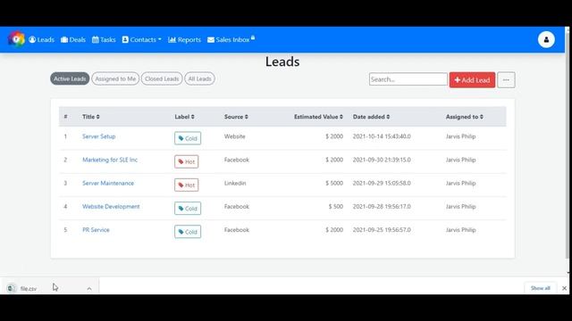 How to export CRM leads to Excel | ToolsonCloud Sales CRM смотреть онлайн