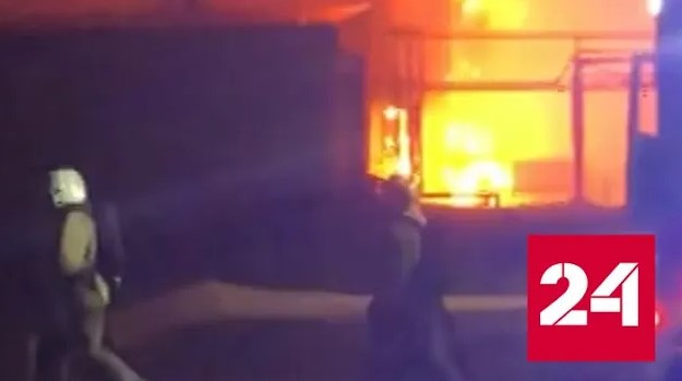 В Тольятти горит цех завода на площади 6 тыс. кв. м - Россия 24 смотреть онлайн