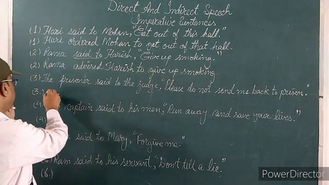 How To Change Imperative Sentences Into Indirect Speech смотреть онлайн