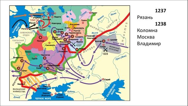Монгольское нашествие на Русь